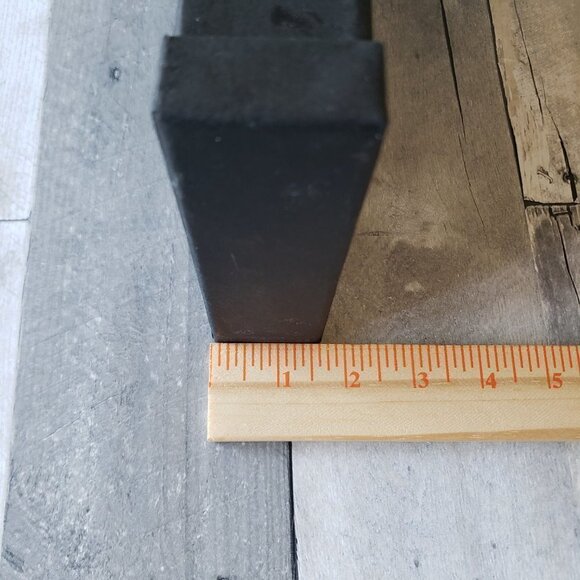 (Set of 2) DIY Black Paper Mache Tomstones Halloween - Picture 5 of 5